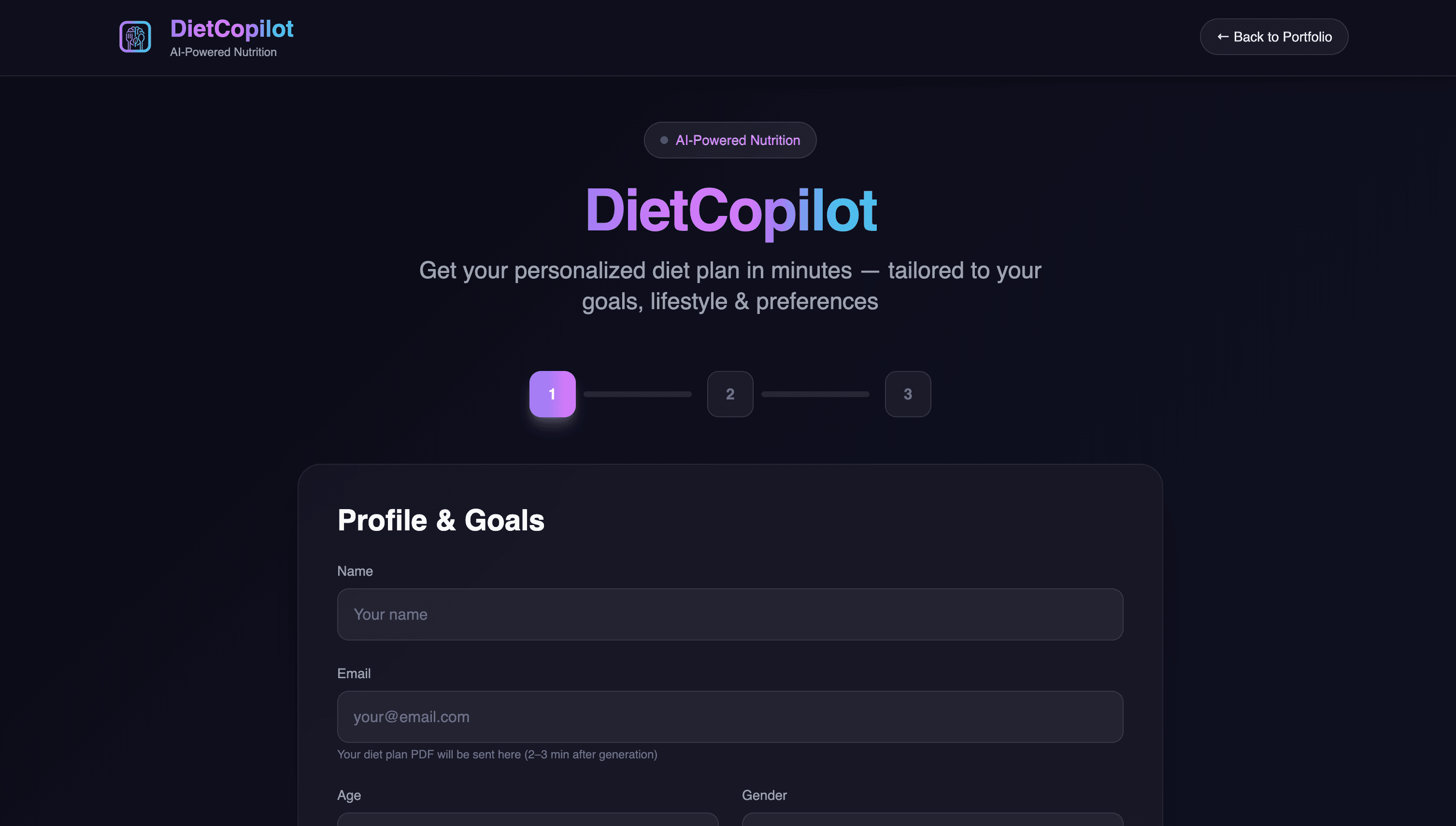 Diet Copilot